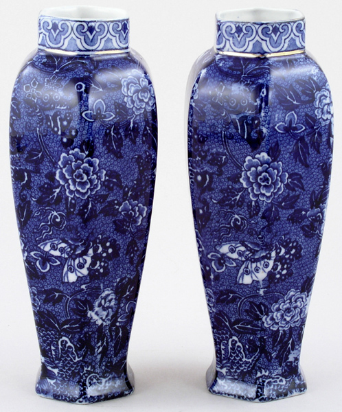 Vases pair of c1920s